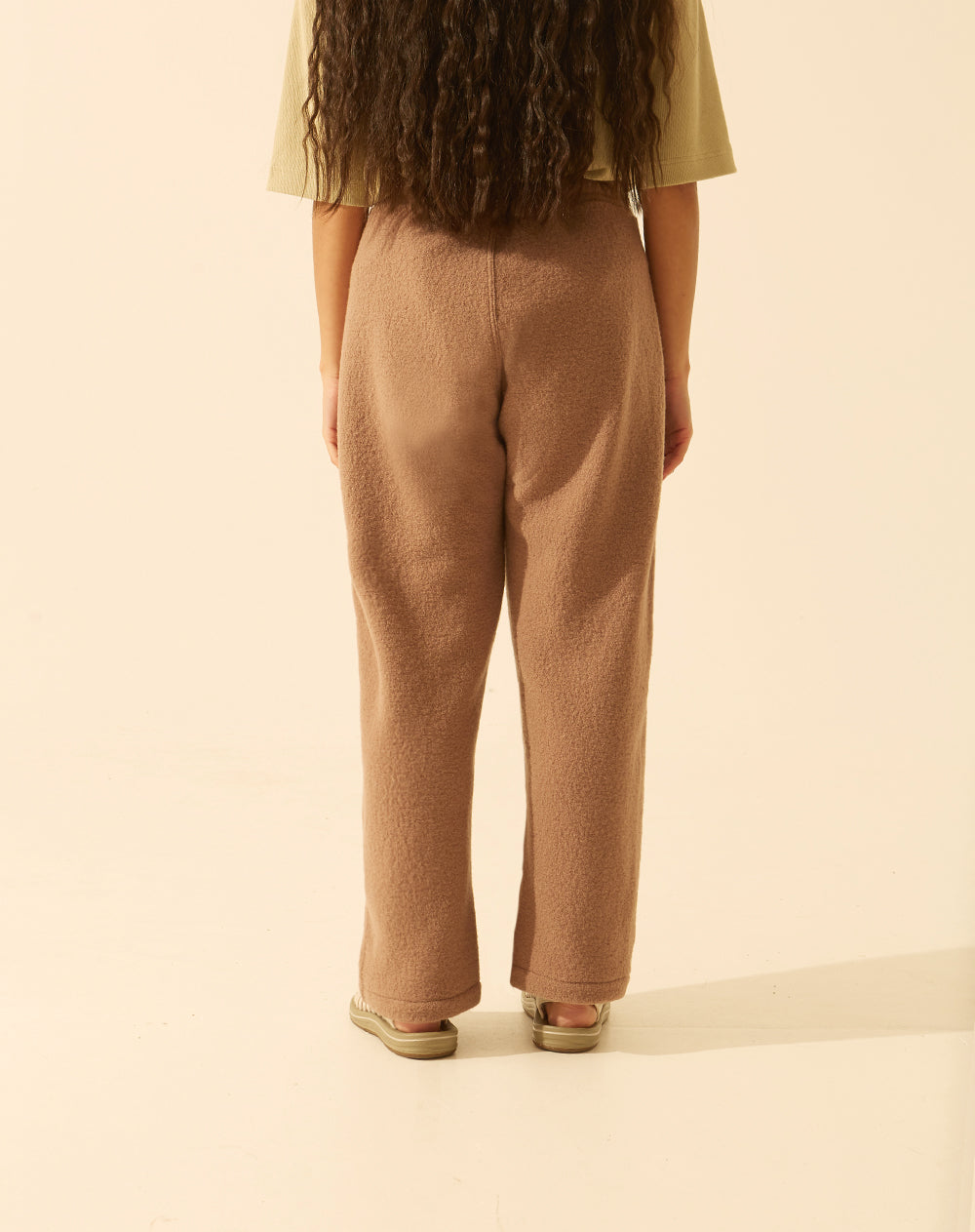 mare brown trousers