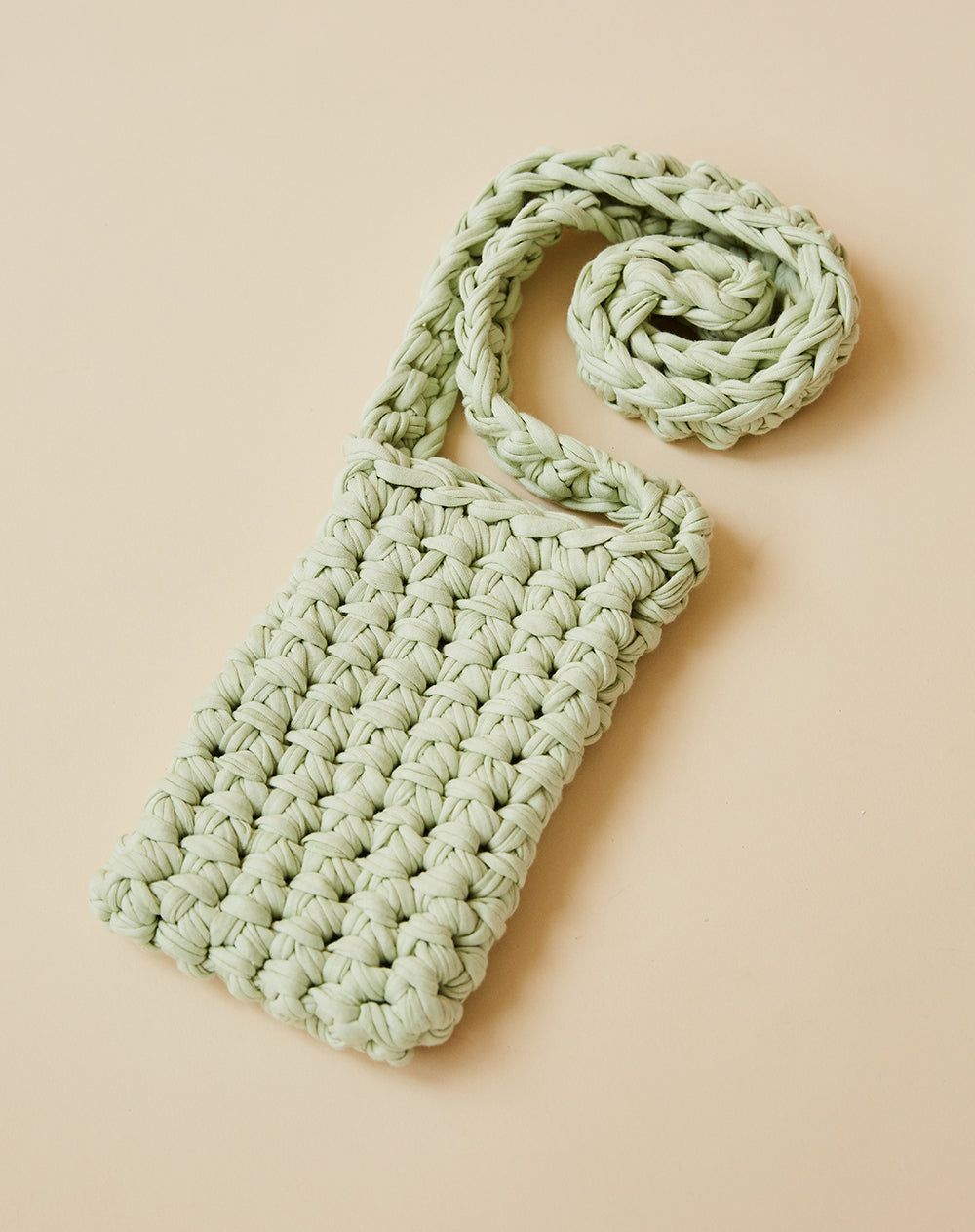 pistacchio gelato crochet bag
