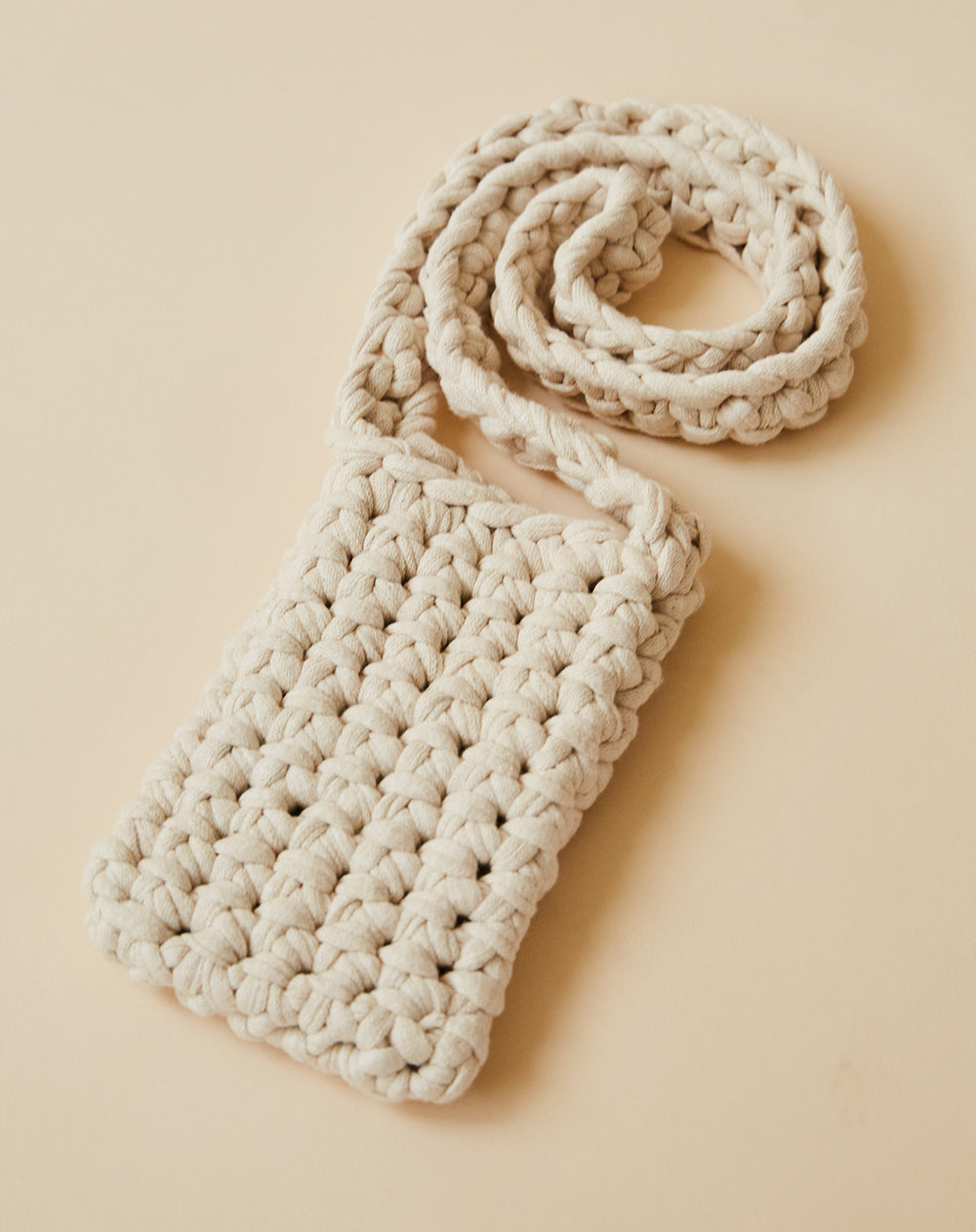 cannoli gelato crochet bag
