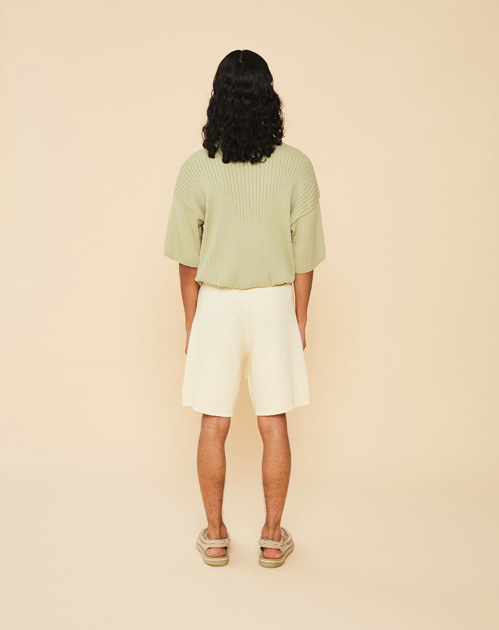 pistacchio ribbed t-shirt
