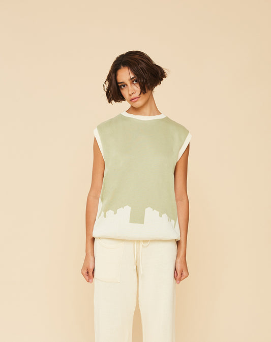 tropean landscape vest