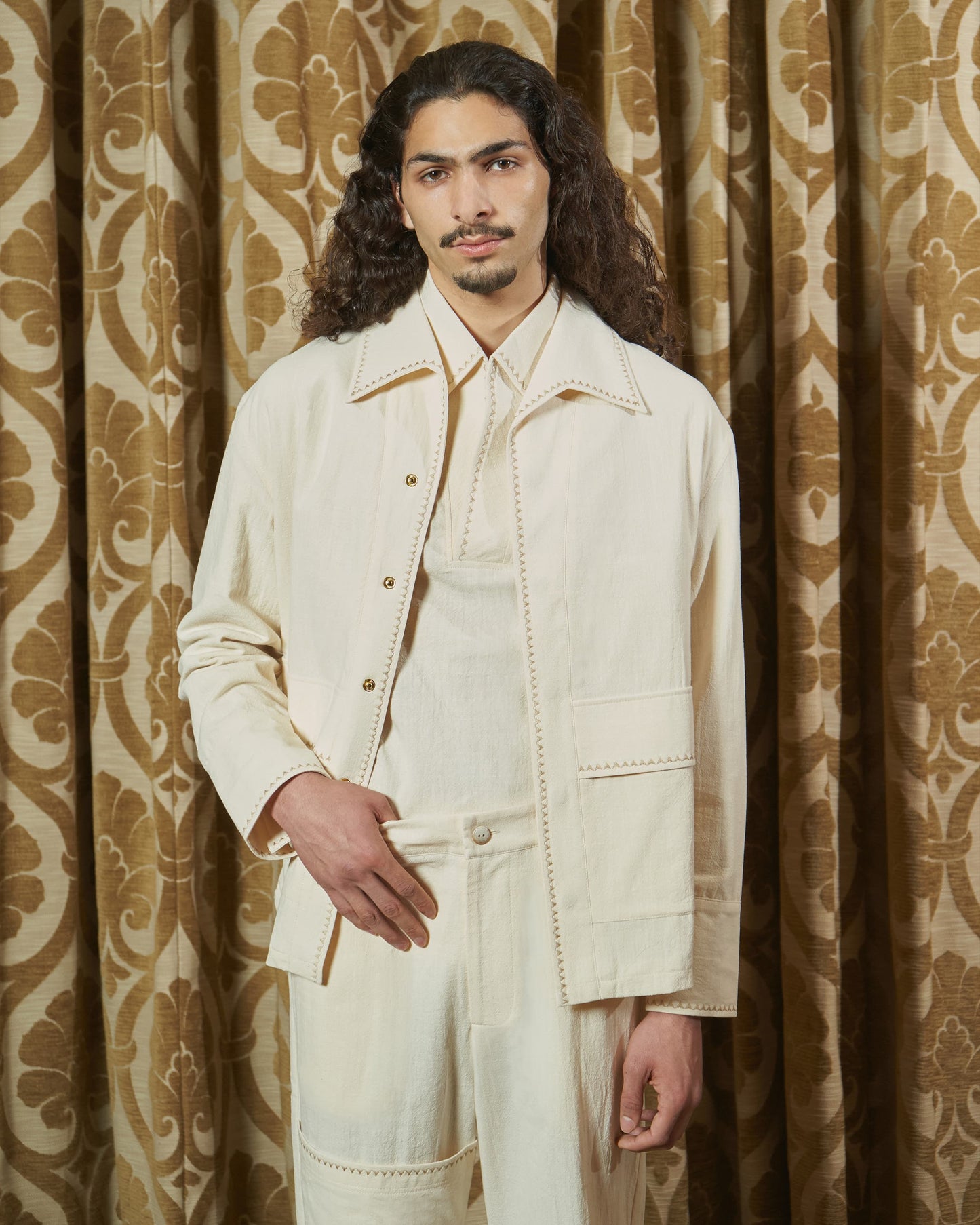 cuore jacket crema