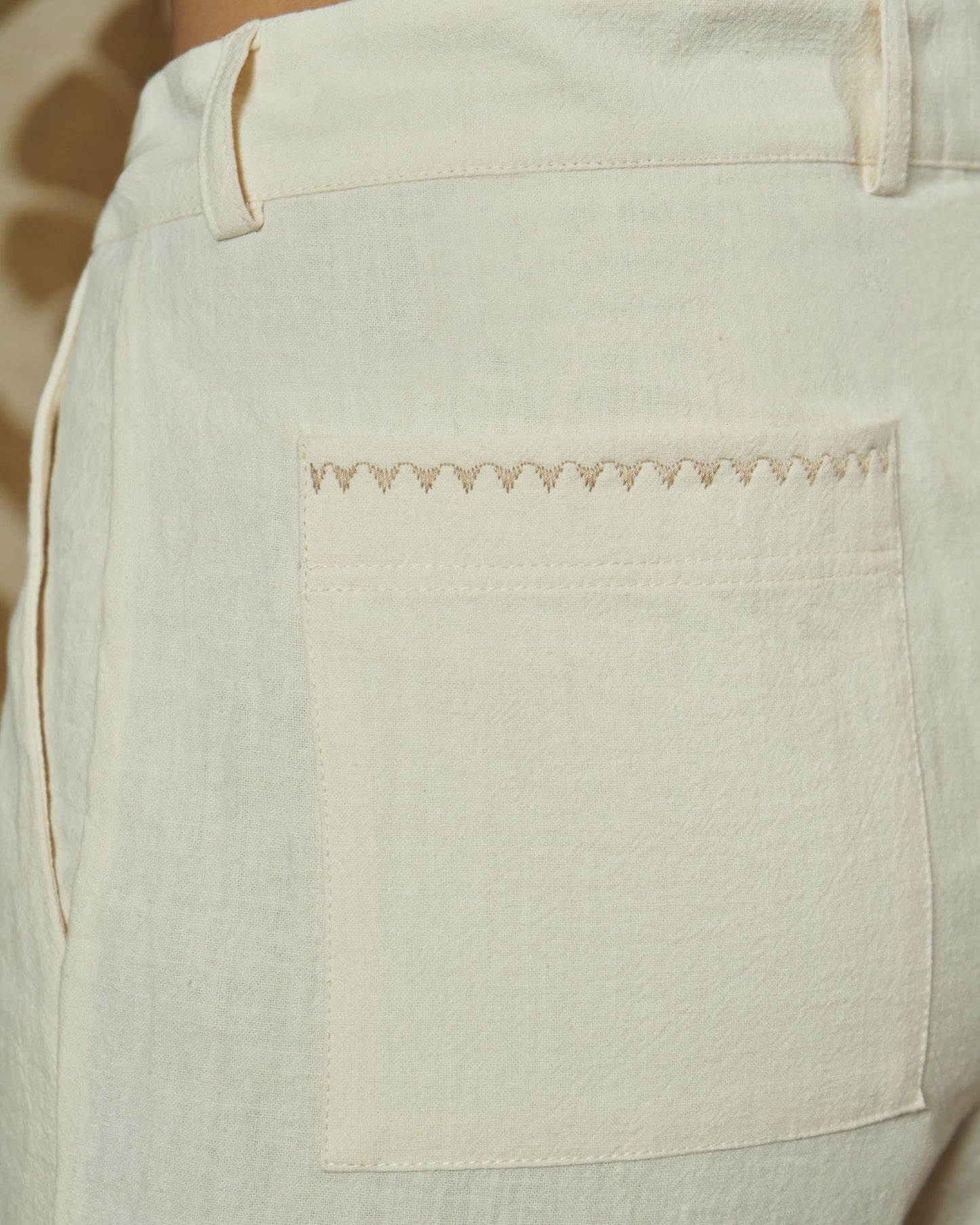 cuore trouser crema