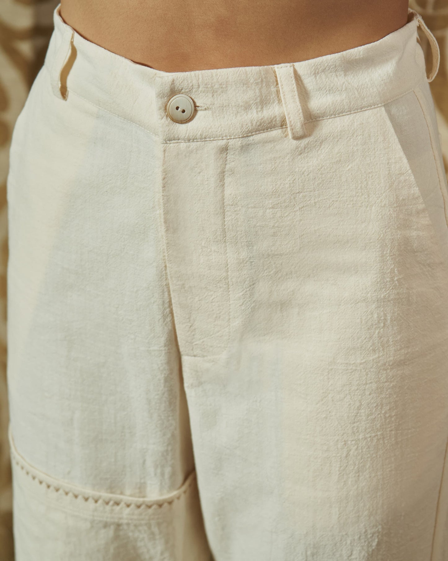 cuore trouser crema