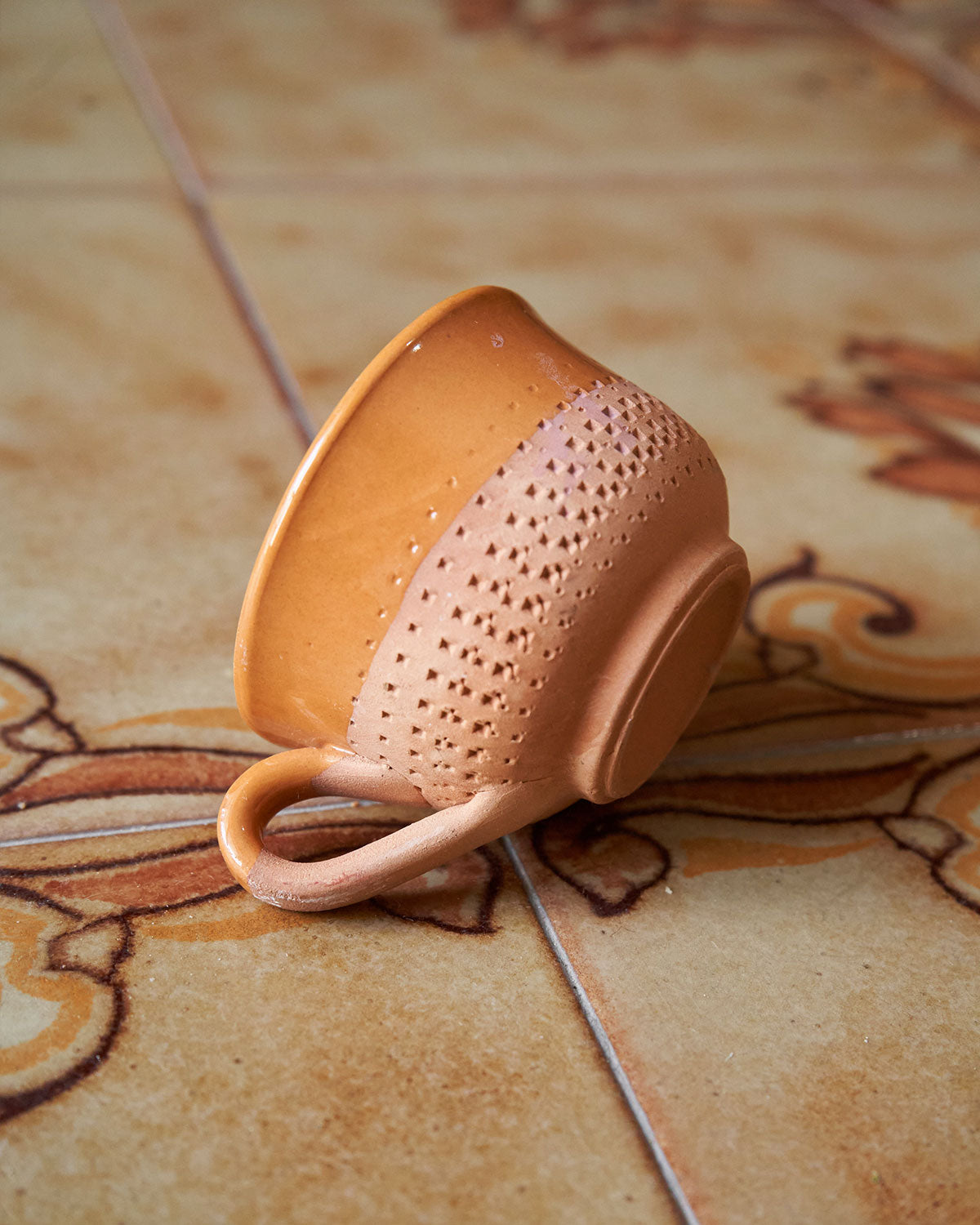 half glaze poco cup