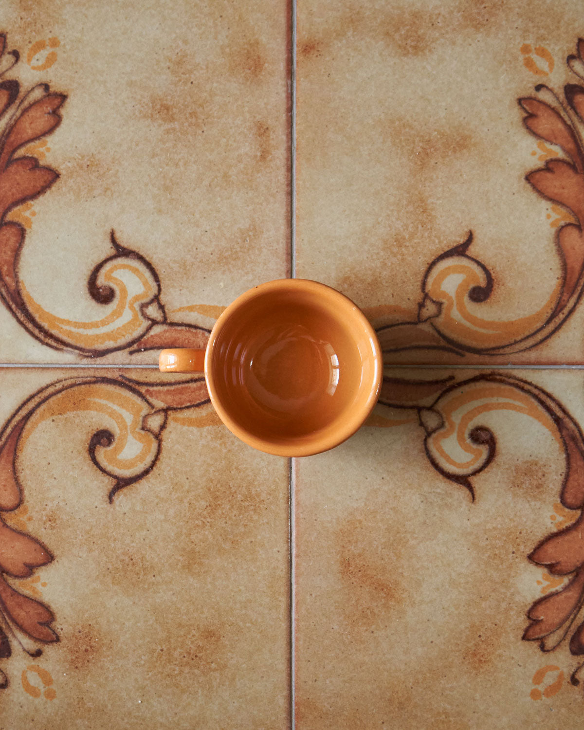 half glaze poco cup