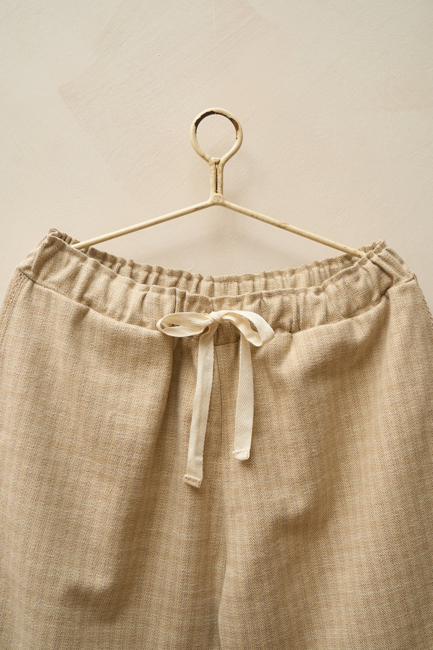 Brushed Check Pantaloni