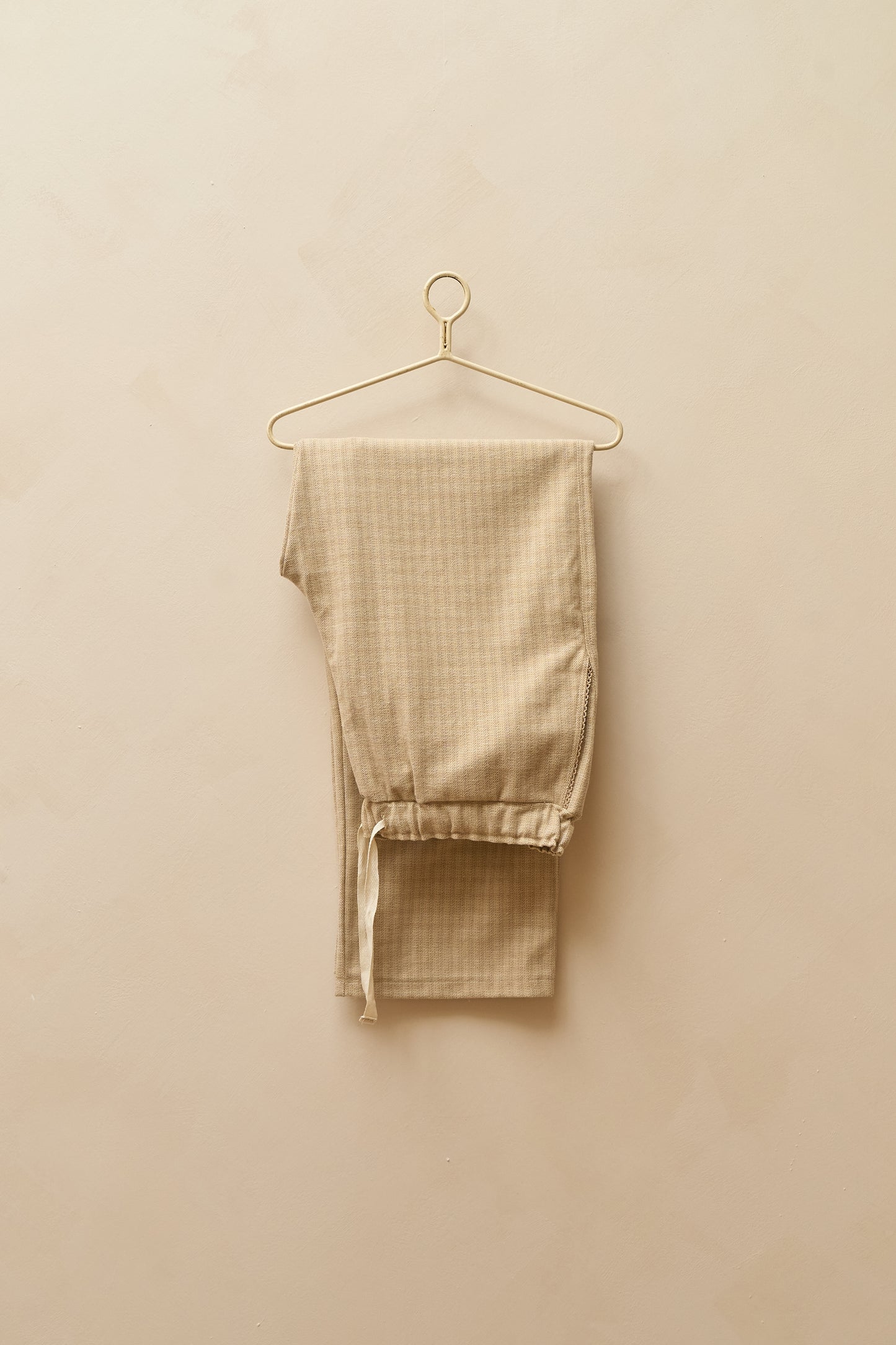 Brushed Check Pantaloni