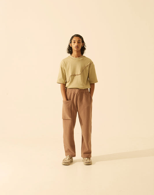 mare brown trousers