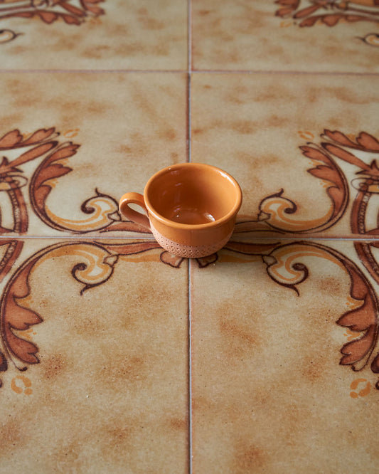 half glaze poco cup